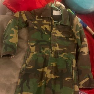 Vintage Camo Jumpsuit